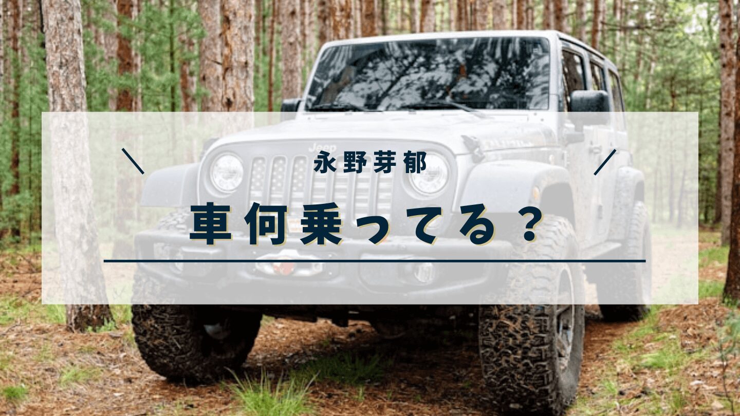 永野芽郁車は何乗ってる？運転する愛車とバイク免許持ちでハーレーも！